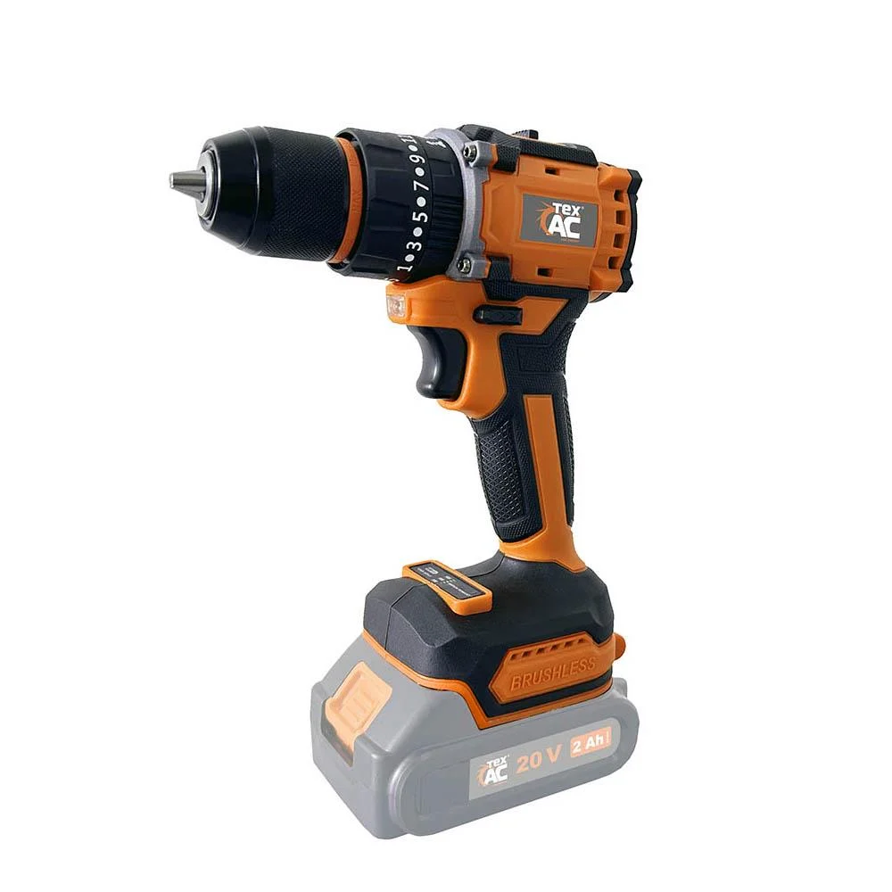 Шуруповерт ударный аккумуляторный Техас TAOE-CD38LN безщеточный без АКБ и ЗУ (31260724)