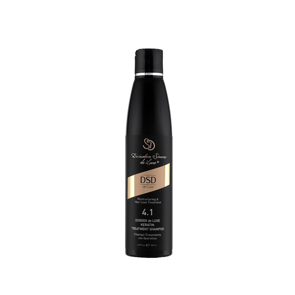 Шампунь відновлювальний з кератином DSD De Luxe Dixidox Keratin Treatment Shampoo Діксідокс Де Люкс №4,1 200 мл