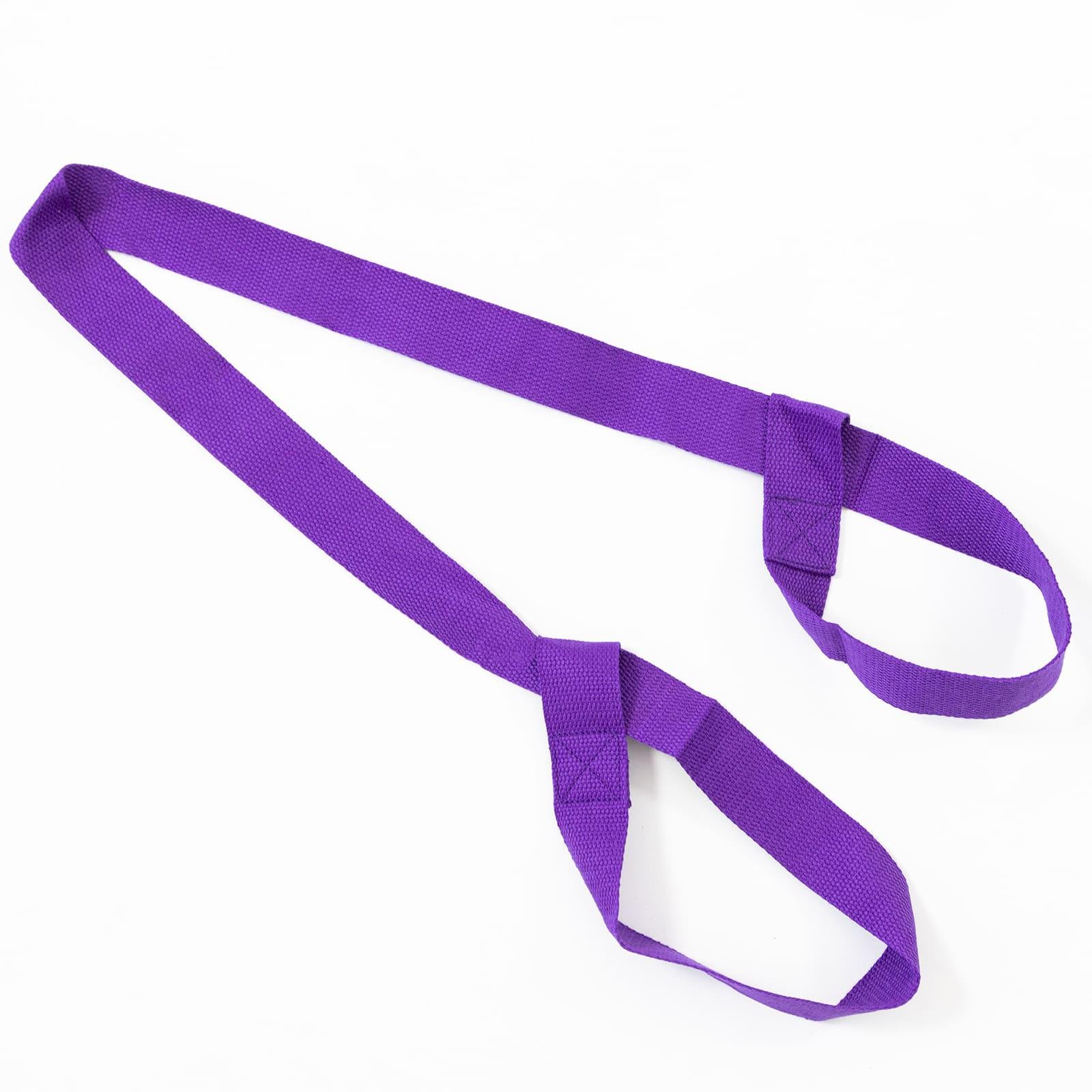 Ручка для переноски коврика OSPORT для йоги и фитнеса Фиолетовый (OF-0290)