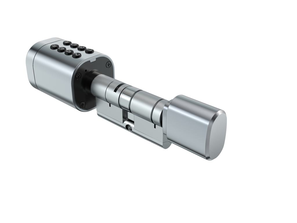 Замок дверний біометричний розумний SEVEN LOCK SL-7774BF циліндр 35-90 мм Silver (2149569844) - фото 2 Замок дверний біометричний розумний SEVEN LOCK SL-7774BF циліндр 35-90 мм Silver (2149569844) - фото 2