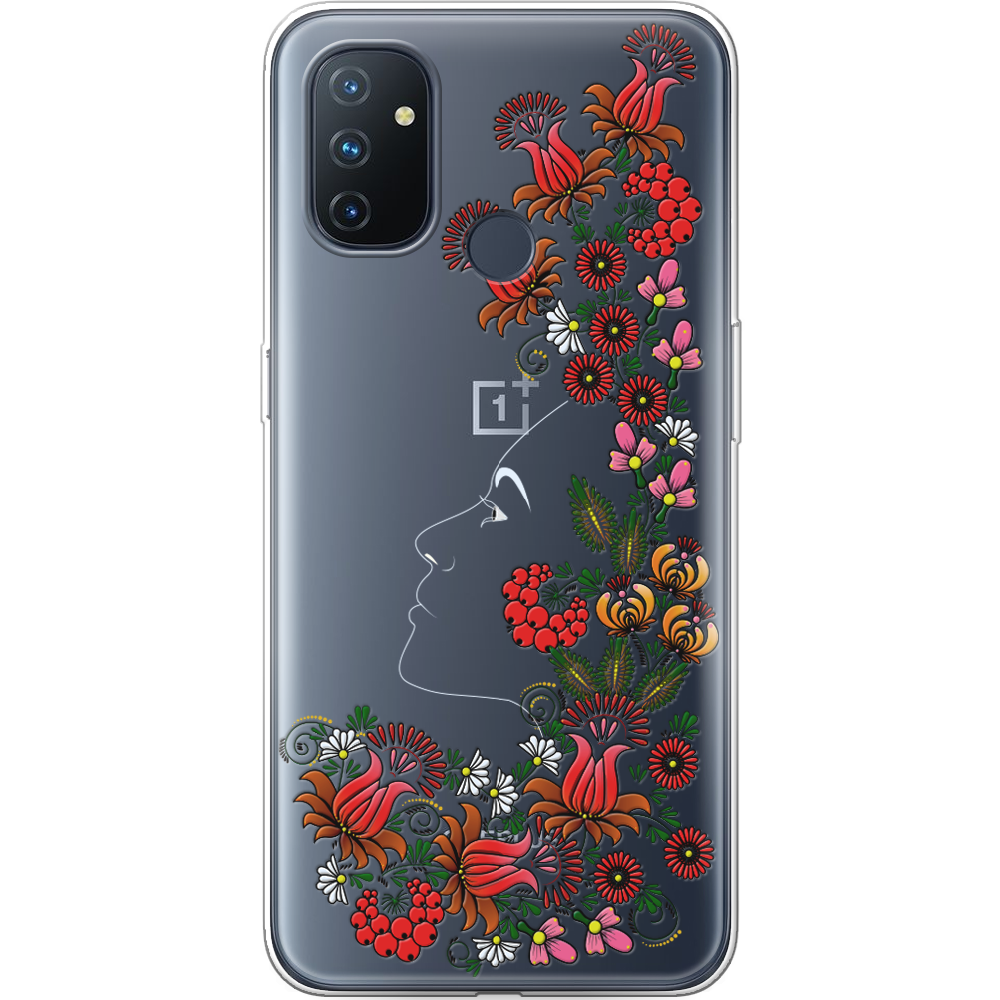 Чехол Boxface OnePlus Nord N100 3D Ukrainian Muse Прозрачный силикон (42753-bk64-42753)