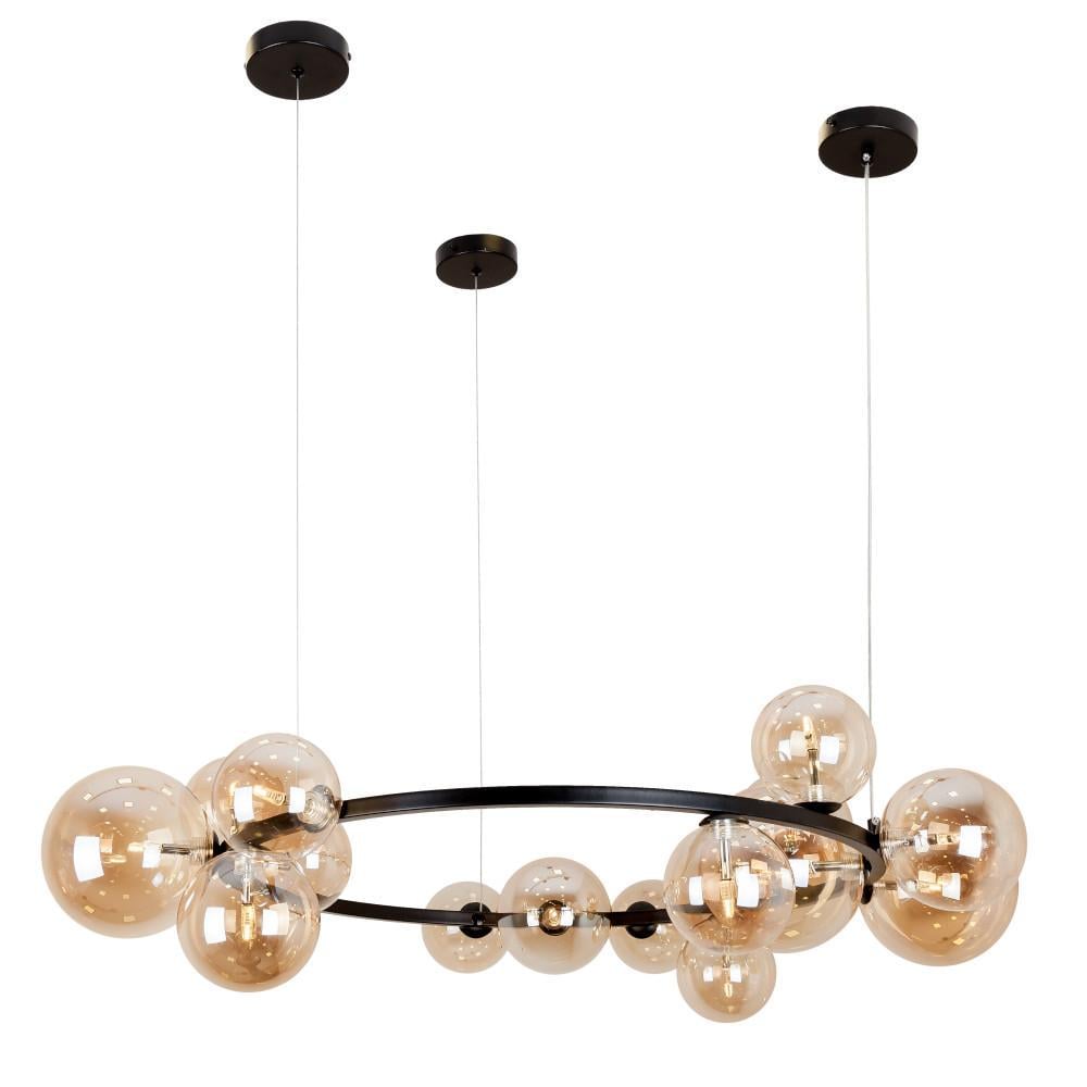 Люстра Levistella 918LP267-15 BK/BR (373133) Люстра Levistella 918LP267-15 BK/BR (373133)