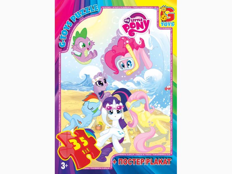 Пазли G-Toys Mlp006 серії My little pony 35 ел. 19х13х3см (MTT-53226)