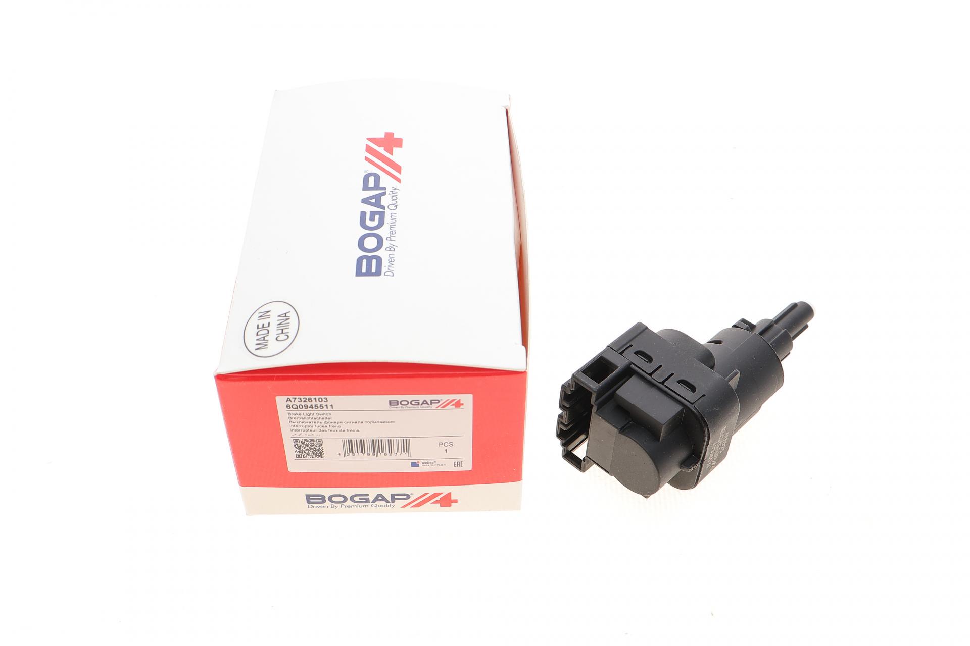Датчик BOGAP педали тормоза VW Caddy III 1,4-2,0TDi 04-4 (A7326103)