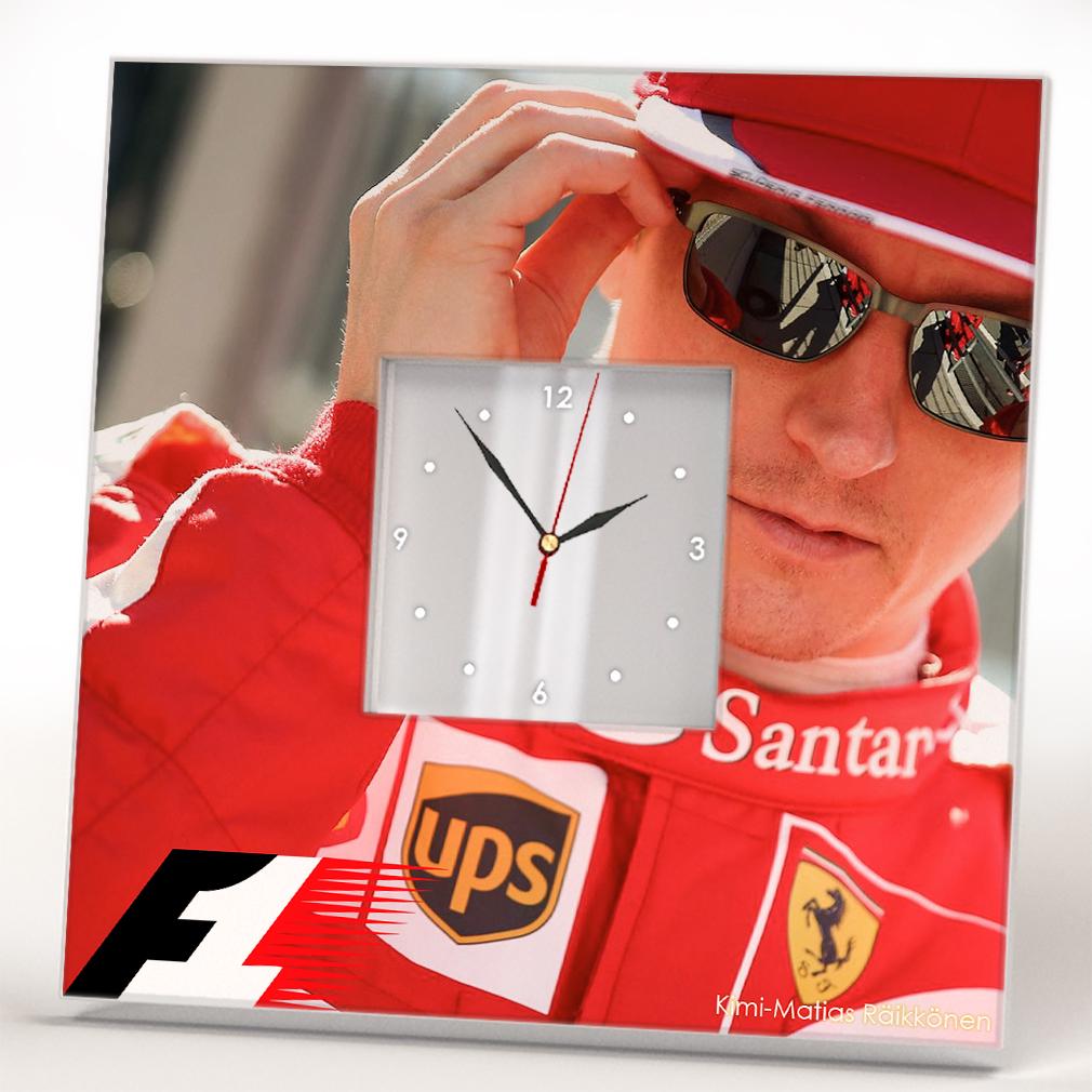 Часы настенные Кими Райкконен Formula F1260x260 мм (C04396)