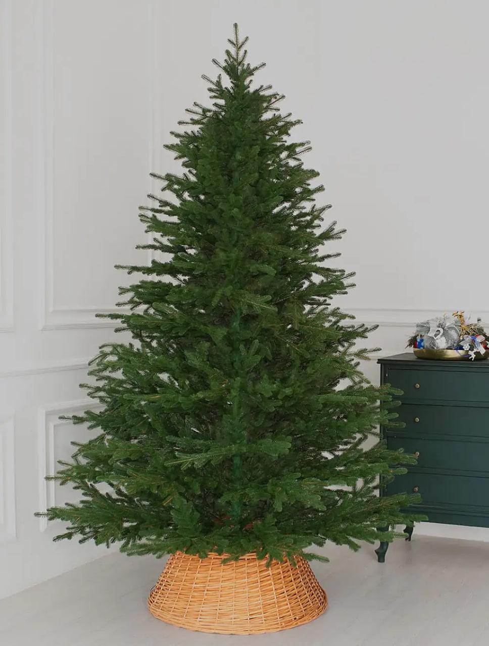 Штучна ялинка лита Smereka з металевою підставкою 3 м Зелений (VYA678232)