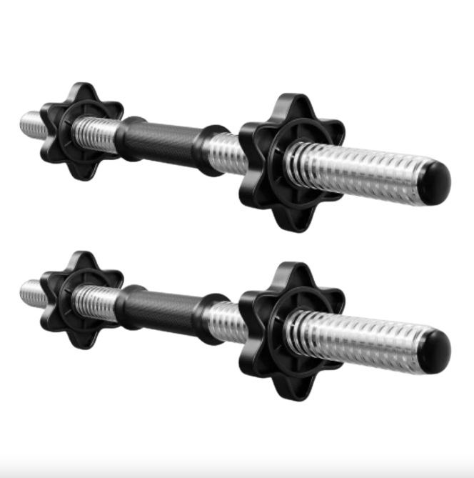 Гантели Elitum 2 шт. 11 кг с удлинителем грифа для штанги (4666) - фото 6