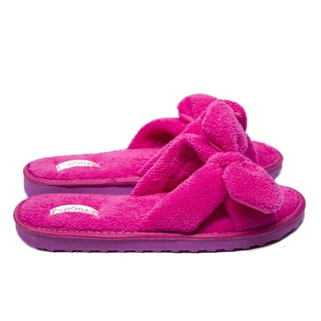 Тапки домашние PaGo солоха махра р.   38 Малиновый