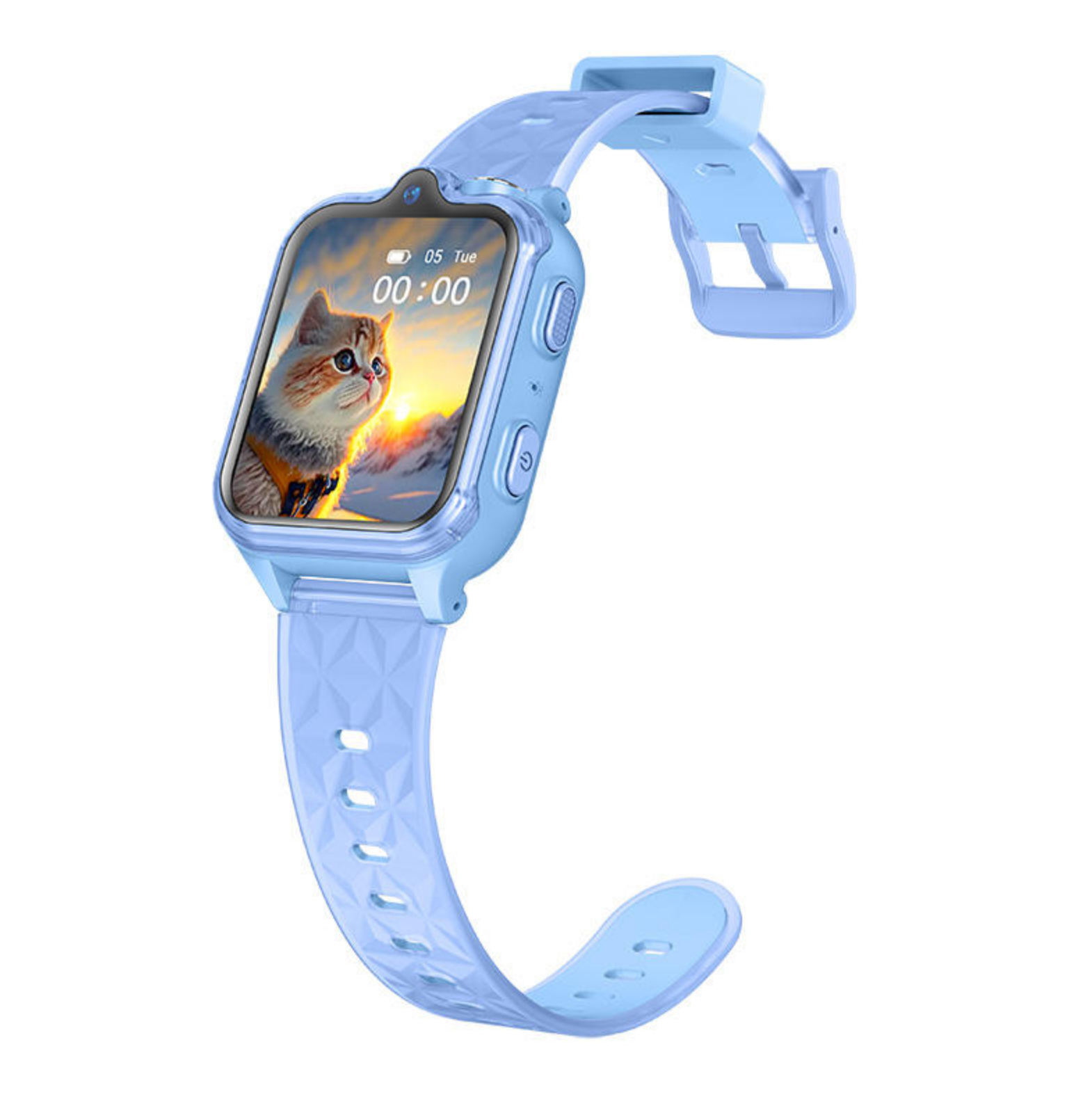Смарт-часы с GPS для детей Wonlex KT42 2Gb/16GB Blue — фото 3