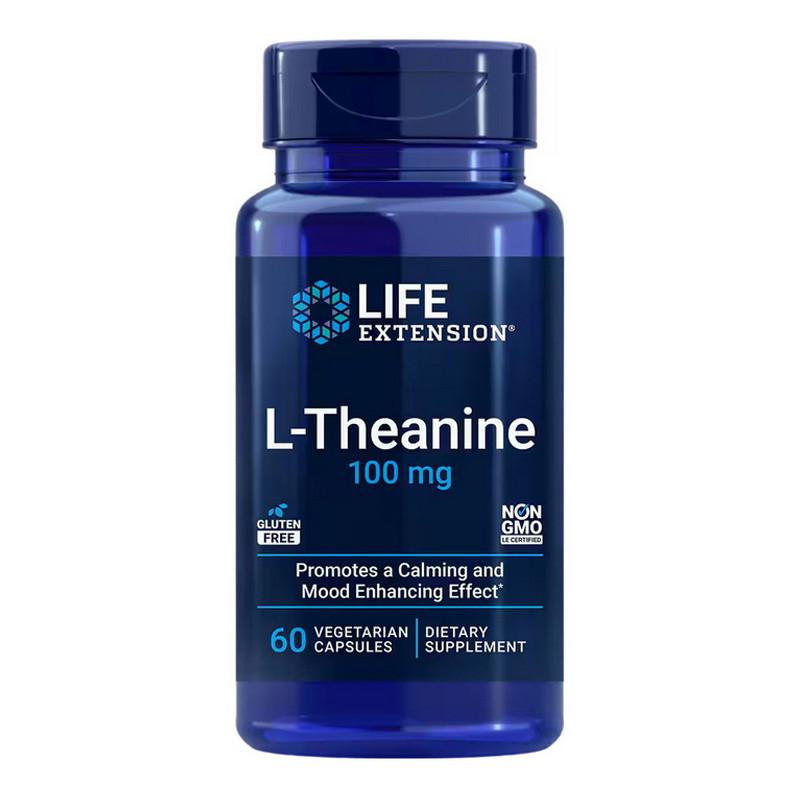 Теанин Life Extension L-Theanine 100 mg 60 вега-капс. (22812-01)