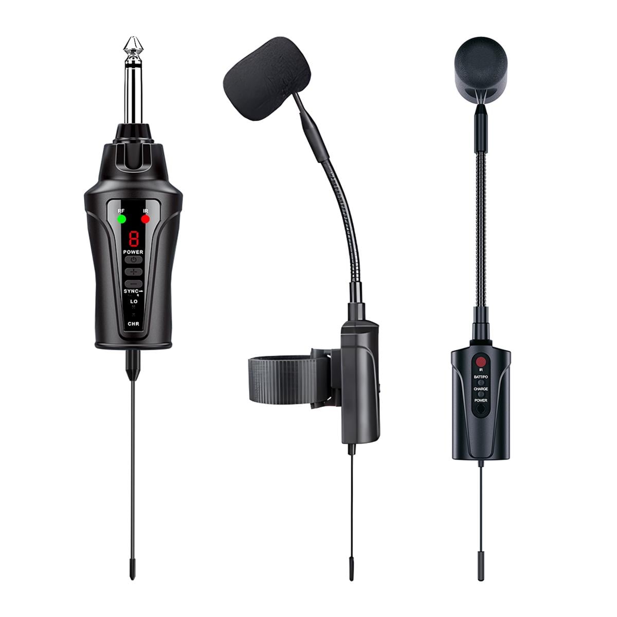 Мікрофон бездротовий для кларнета радіосистема UHF ACEMIC FT-5 2,4G приймач і передавач (0132) - фото 3 Мікрофон бездротовий для кларнета радіосистема UHF ACEMIC FT-5 2,4G приймач і передавач (0132) - фото 3
