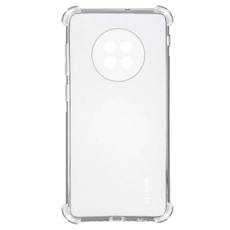 Чехол TPU GETMAN Ease logo усиленные углы для Xiaomi Redmi Note 9T Бесцветный/прозрачный (117162622)