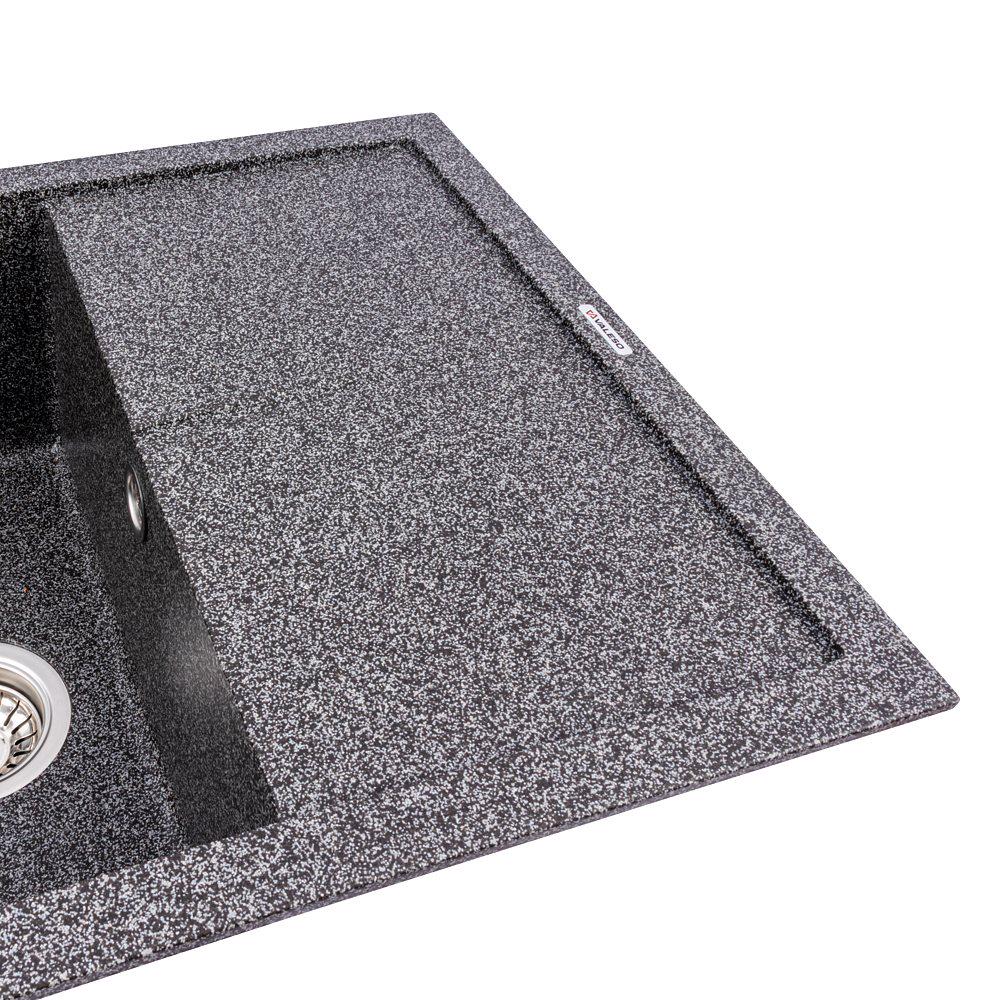 Мийка кухонна гранітна 7950 CALYPSO Valeso/змішувач Q411MB/сифон Графітовий - фото 4 Мийка кухонна гранітна 7950 CALYPSO Valeso/змішувач Q411MB/сифон Графітовий - фото 4