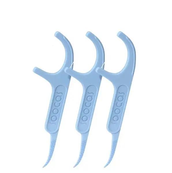 Зубна нитка Soocas Dental Floss 50 шт. Blue (180091) - фото 3 Зубна нитка Soocas Dental Floss 50 шт. Blue (180091) - фото 3