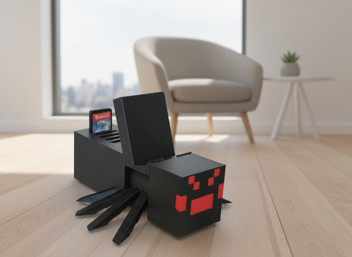 Подставка для дисплея и игр Nintendo Switch Minecraft Spider (0086)