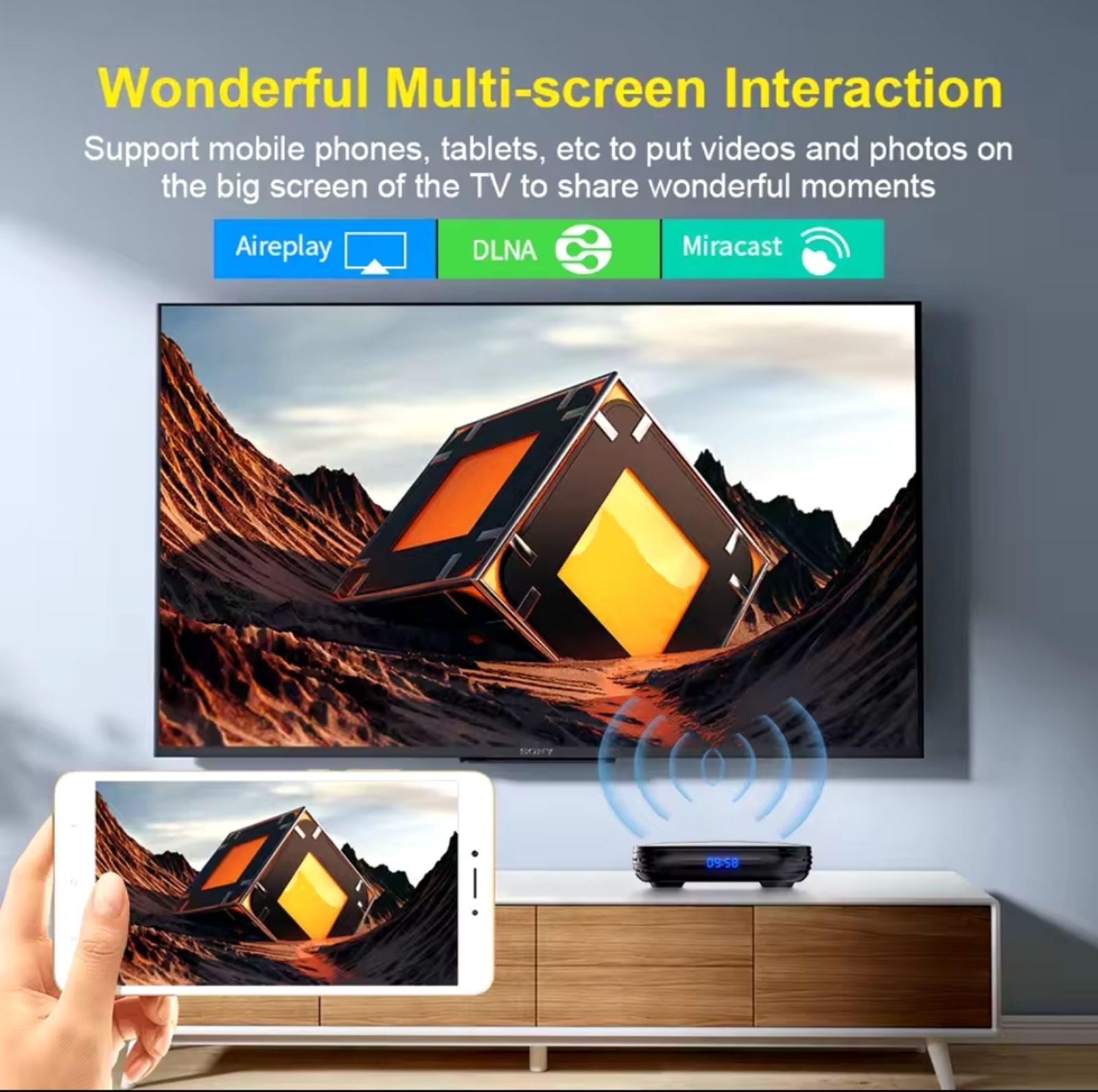 Смарт-приставка Transpeed Allwinner H618 TV 4ГБ/32ГБ (004777) - фото 4 Смарт-приставка Transpeed Allwinner H618 TV 4ГБ/32ГБ (004777) - фото 4