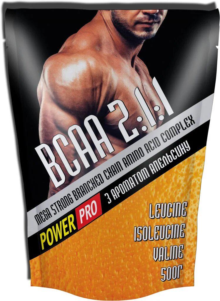 Амінокислота Power Pro BCAA Апельсин 500 г