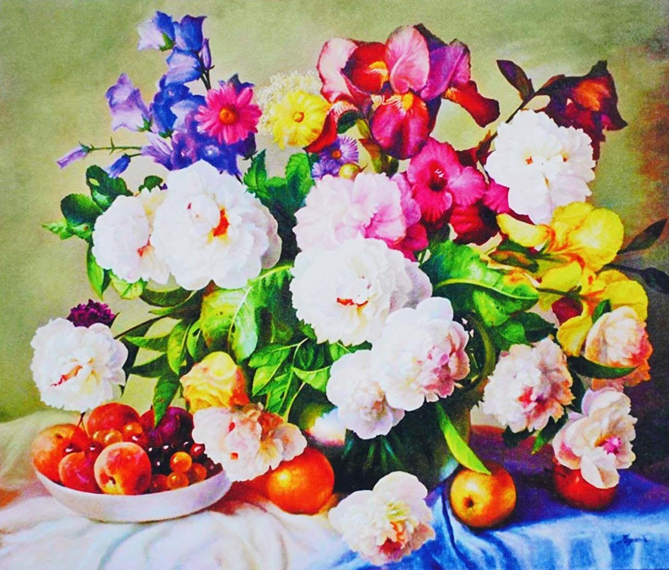 Алмазна мозаїка-картина за номерами TK Group B 70844/30 Натюрморт в коробці 40х50 см (24710272)