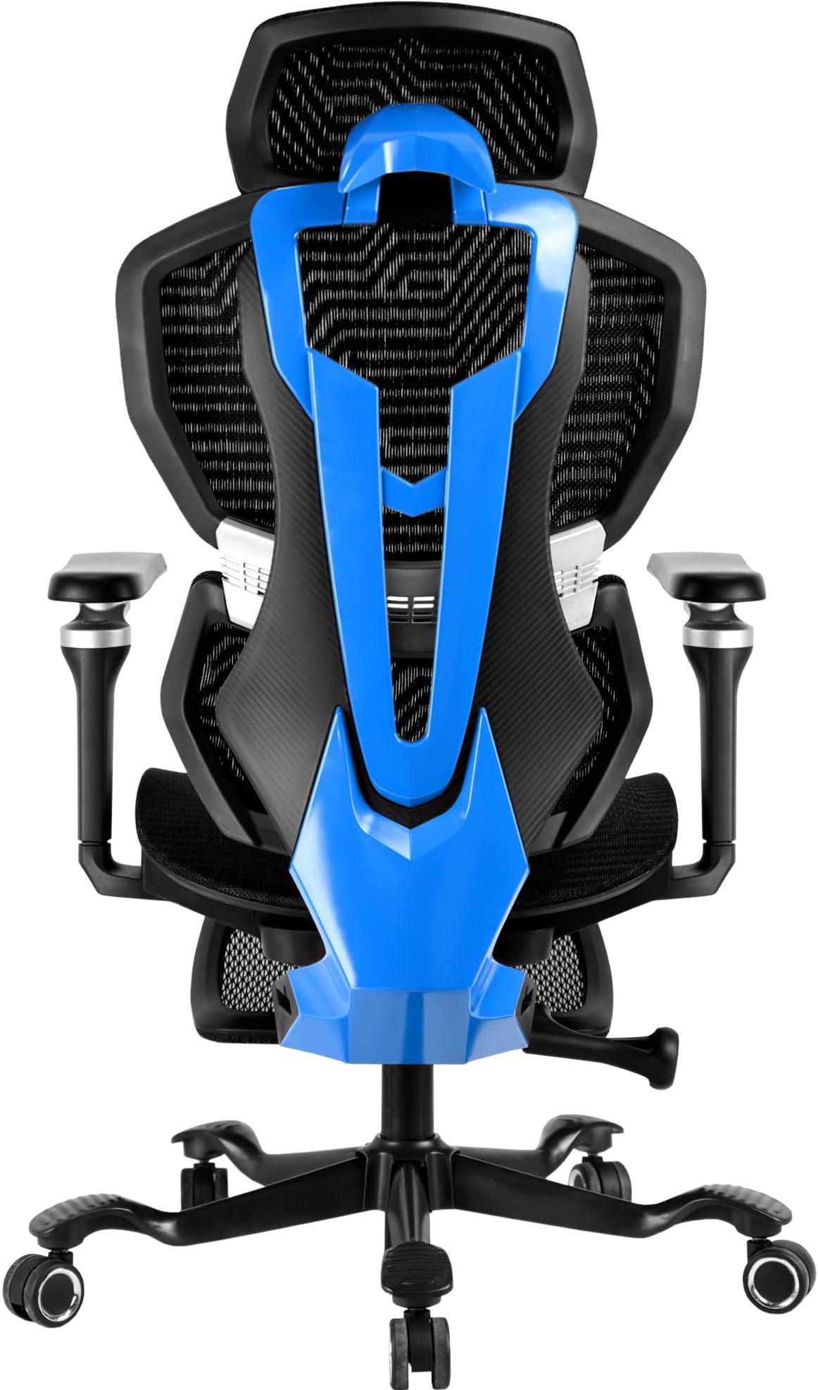Кресло геймерское GT Racer X-7001 Black/Blue - фото 6 Кресло геймерское GT Racer X-7001 Black/Blue - фото 6