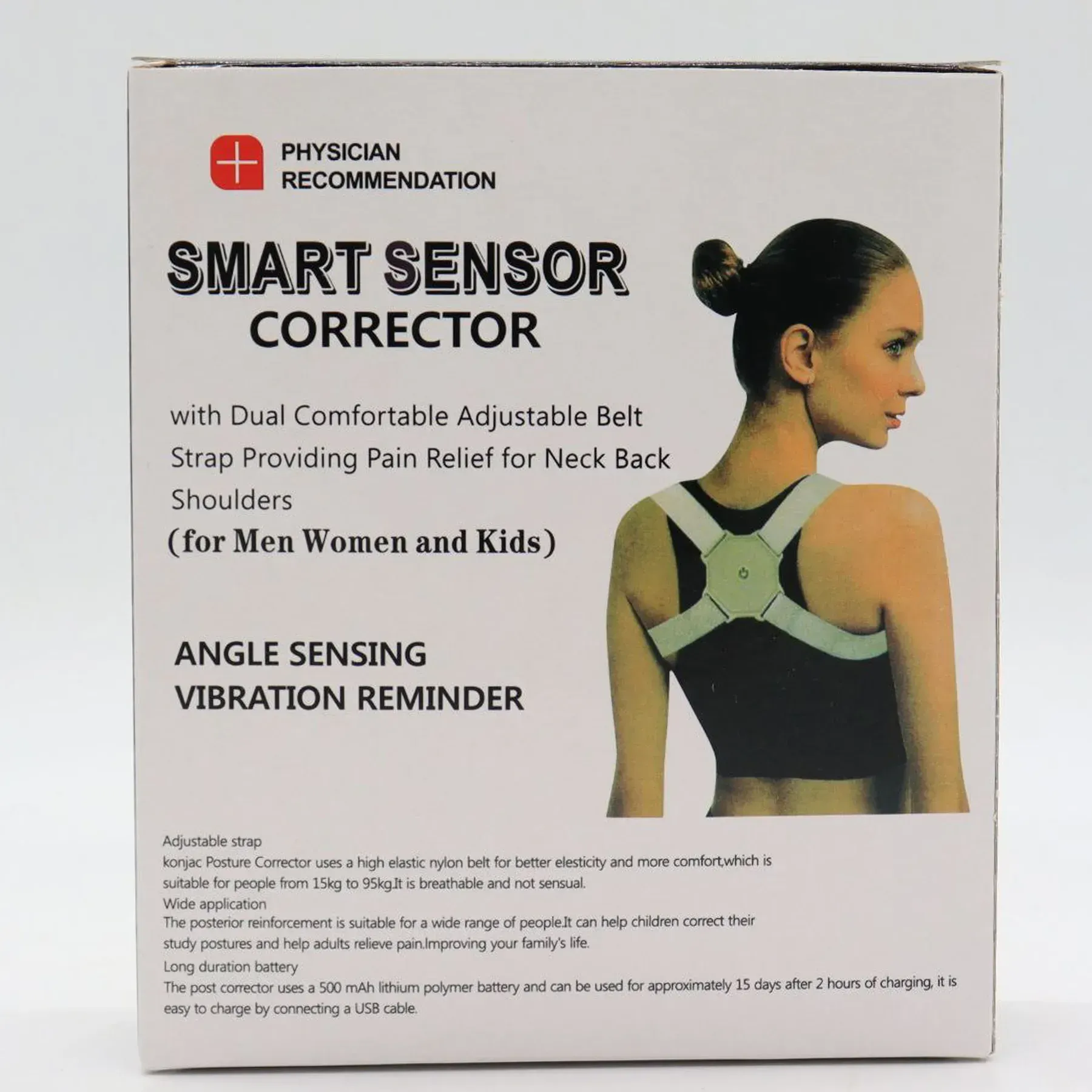 Коректор постави ортопедичний Nuoyi miao smart sensor corrector (30638767) - фото 11 Коректор постави ортопедичний Nuoyi miao smart sensor corrector (30638767) - фото 11