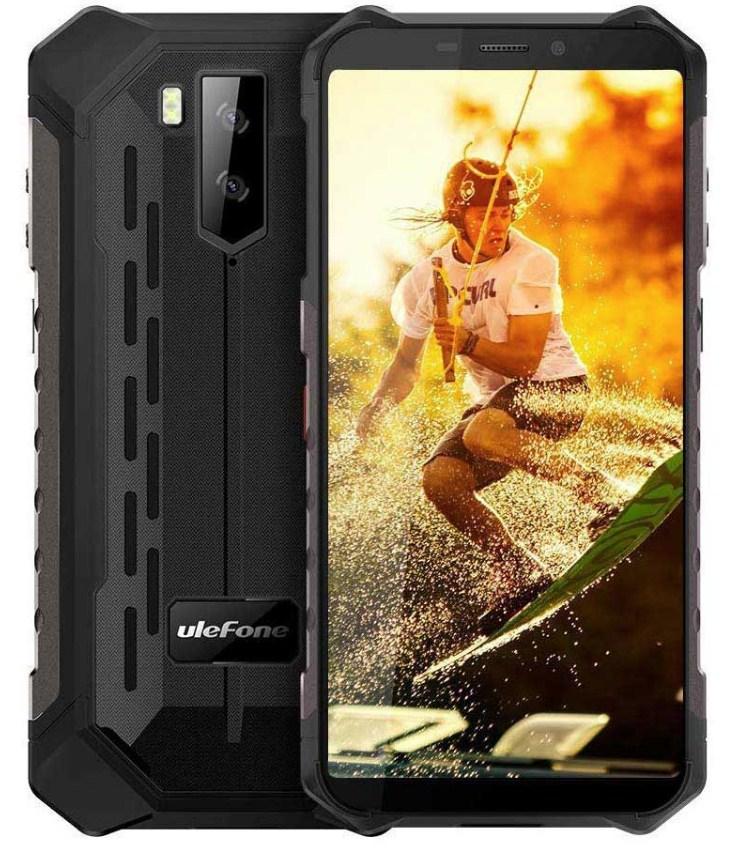Смартфон UleFone Global Armor X5 3/32 Gb Black (1645450145)