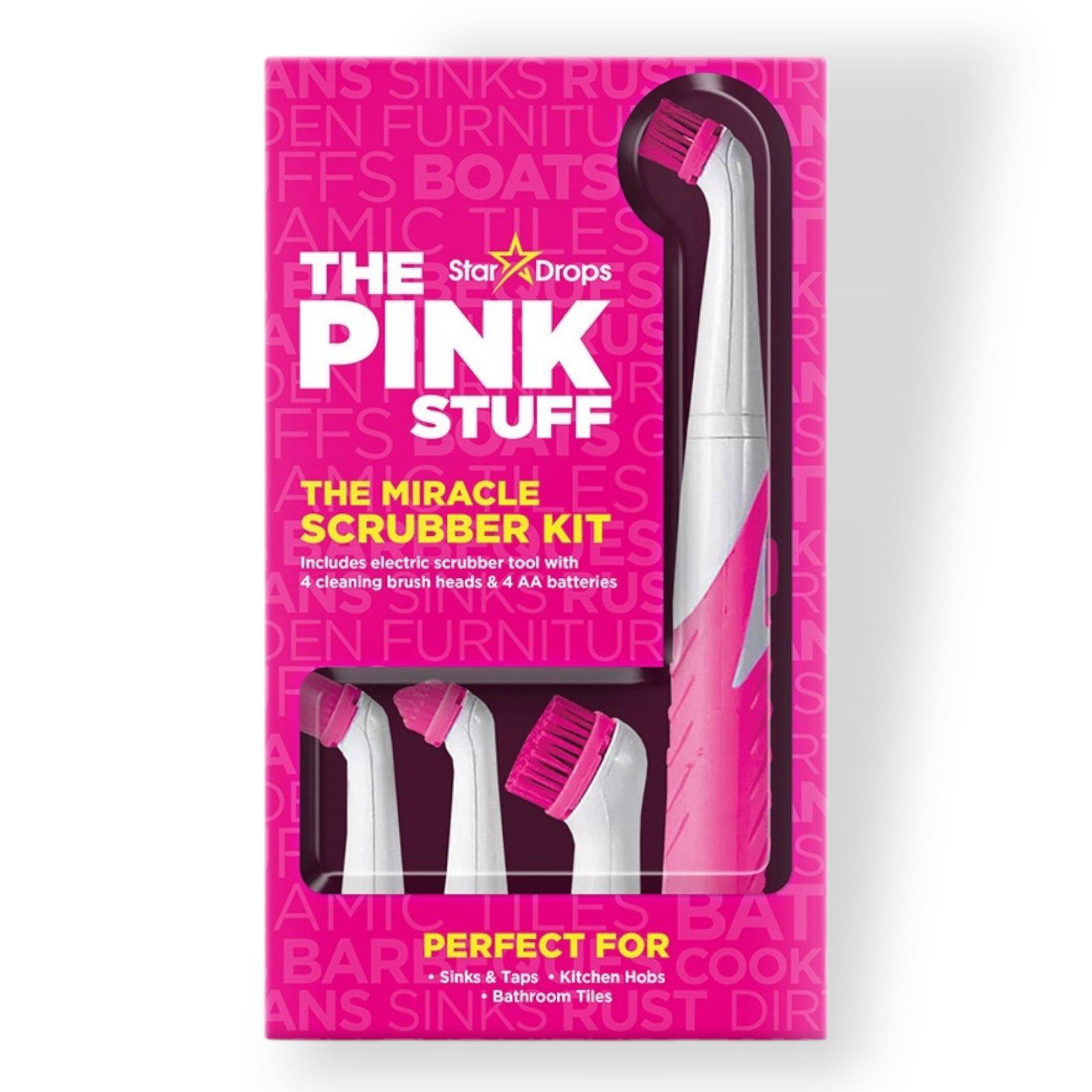 Электрическая щетка Pink Stuff the miracle Scrubber Kit универсальная