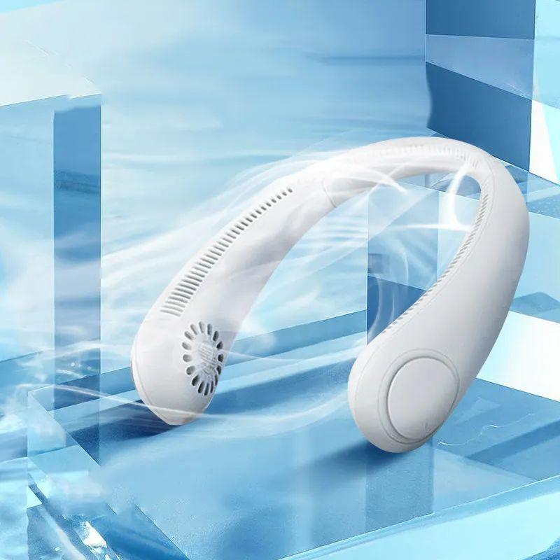 Вентилятор на шию Hurry Bolt vt-1010 USB Cat-neck Fan гнучний з акумулятором (vt-1010) - фото 2