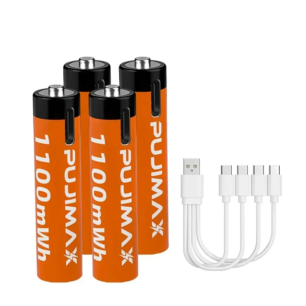 Батарея Pujimax літієва 1,5 V AAA 1100 м Вт·год