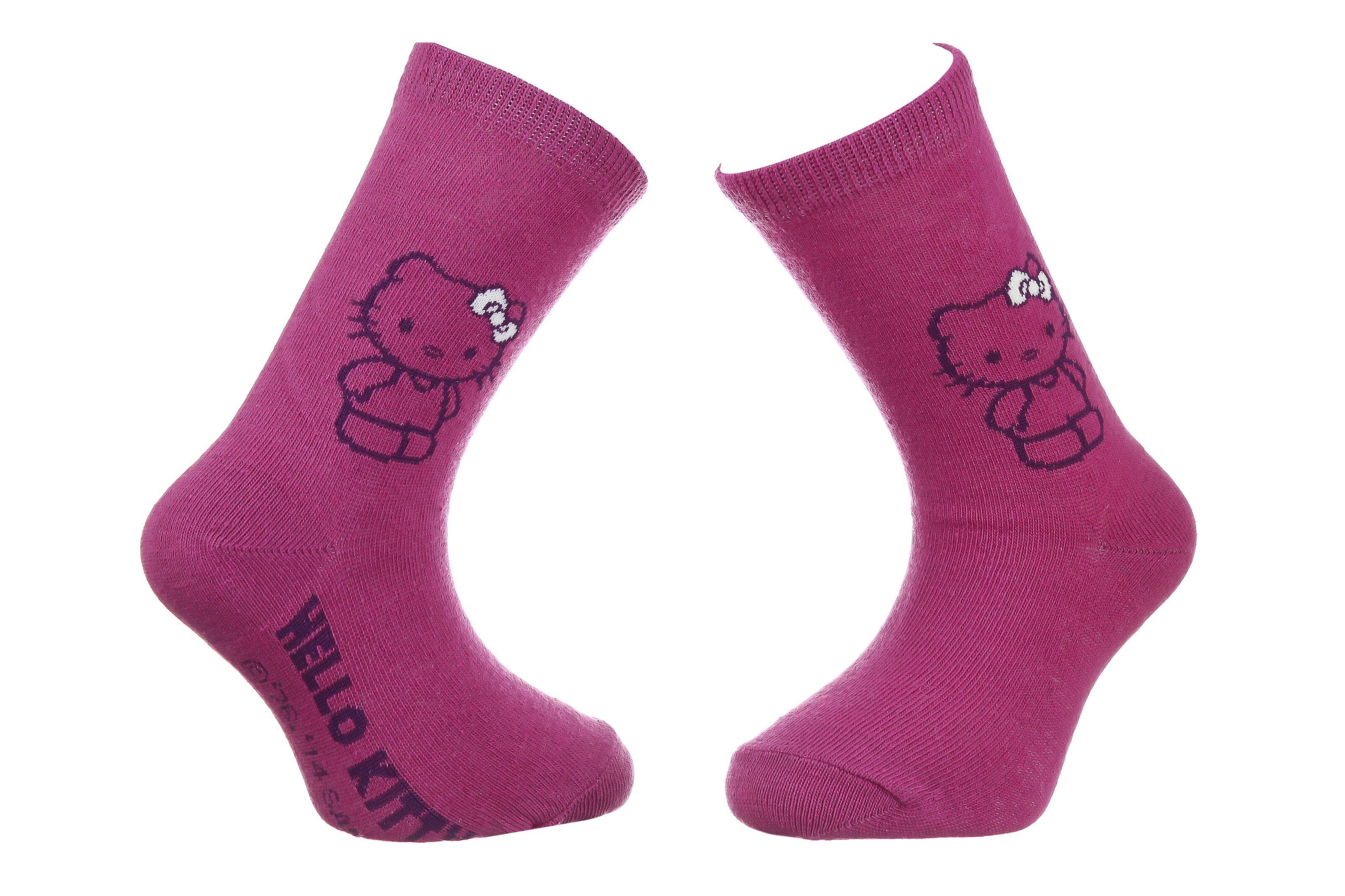 Носки Hello Kitty Socks р. 27-30 Magenta (32769-5)