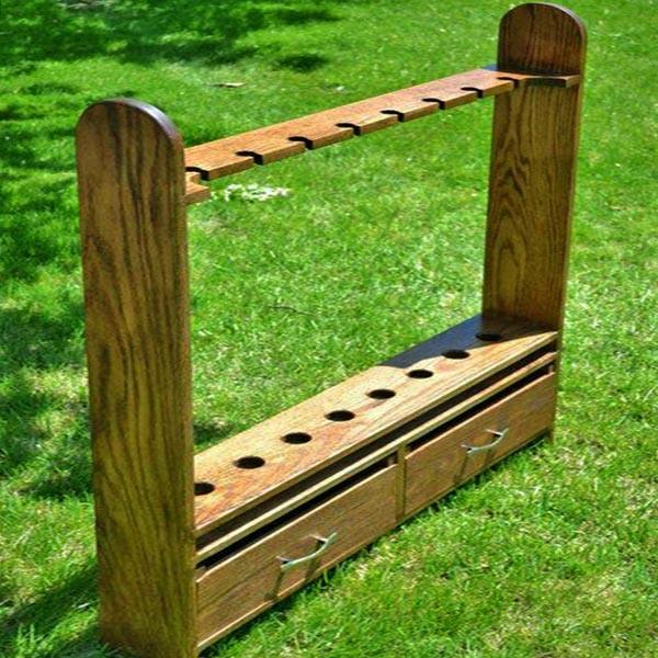 Органайзер для удочек из дерева Талкас Мускат (РЫБ-003607)