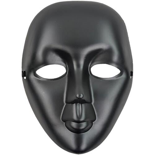 Карнавальная маска Seta Decor 12-100BLK Лицо Черный (28515560)