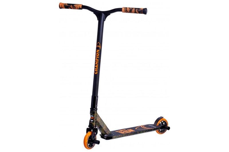 Самокат трюковой Maraton Champion Черный/Оранжевый Самокат трюковой Maraton Champion Черный/Оранжевый