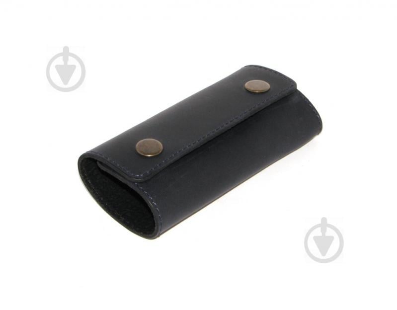 Ключница DNK Leather Темно-синий (DNK Keys-S col.K)