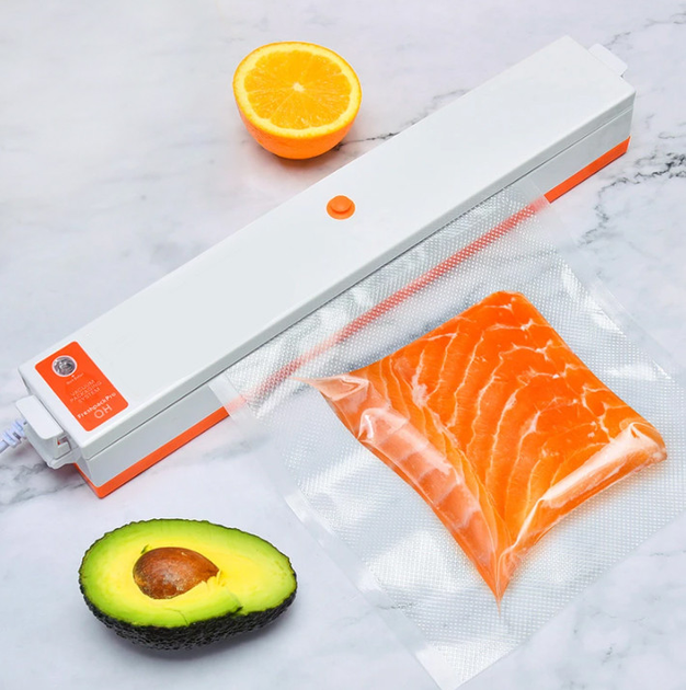 Вакууматор Freshpack Pro G-88 с пакетами 10 шт. Белый (GR-05063) - фото 2