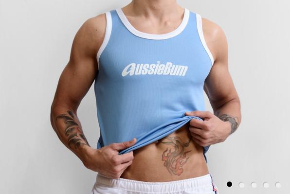 Майка чоловіча Aussiebum L Блакитний (810)