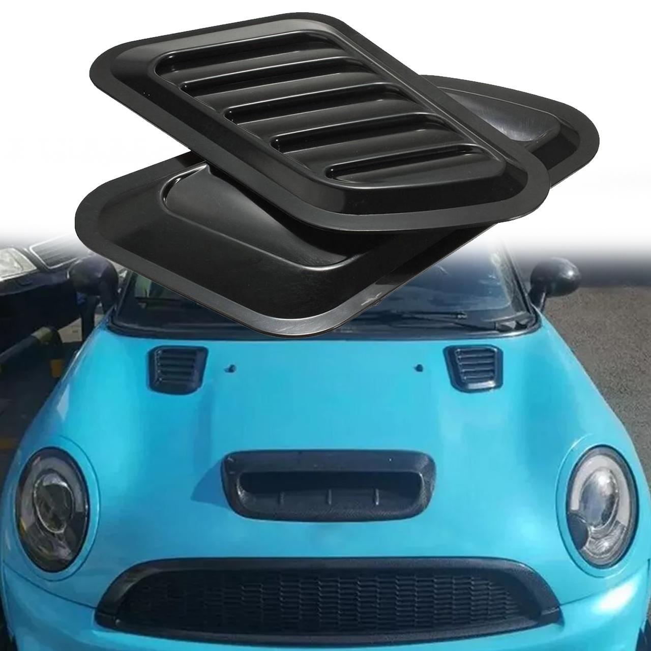 ᐉ Воздухозаборник на капот MINI Cooper декор жабры пластик 2 шт
