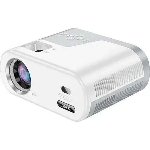 Проектор Hoco DT2 Smart Projector 720P Android version EU Grey/White - фото 3