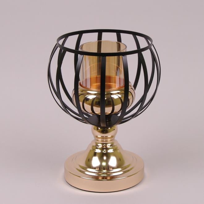 Подсвечник металлический Flora 25,5 см (40979)