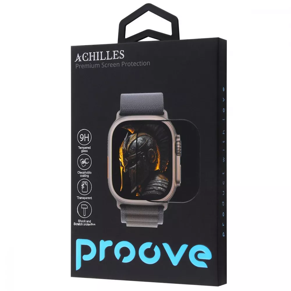 Защитное стекло для часов Apple Watch Ultra/Watch Ultra 2 49mm Proove Achilles (PGPWU249MM01) - фото 8