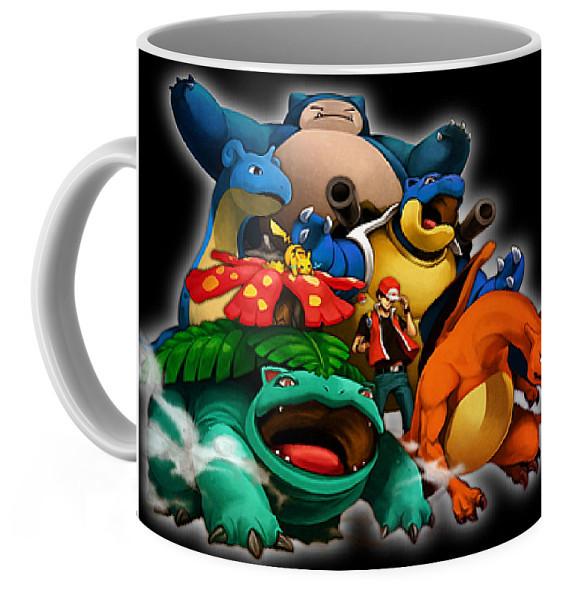Чашка GeekLand Покемон Го Pokemon Go heroes