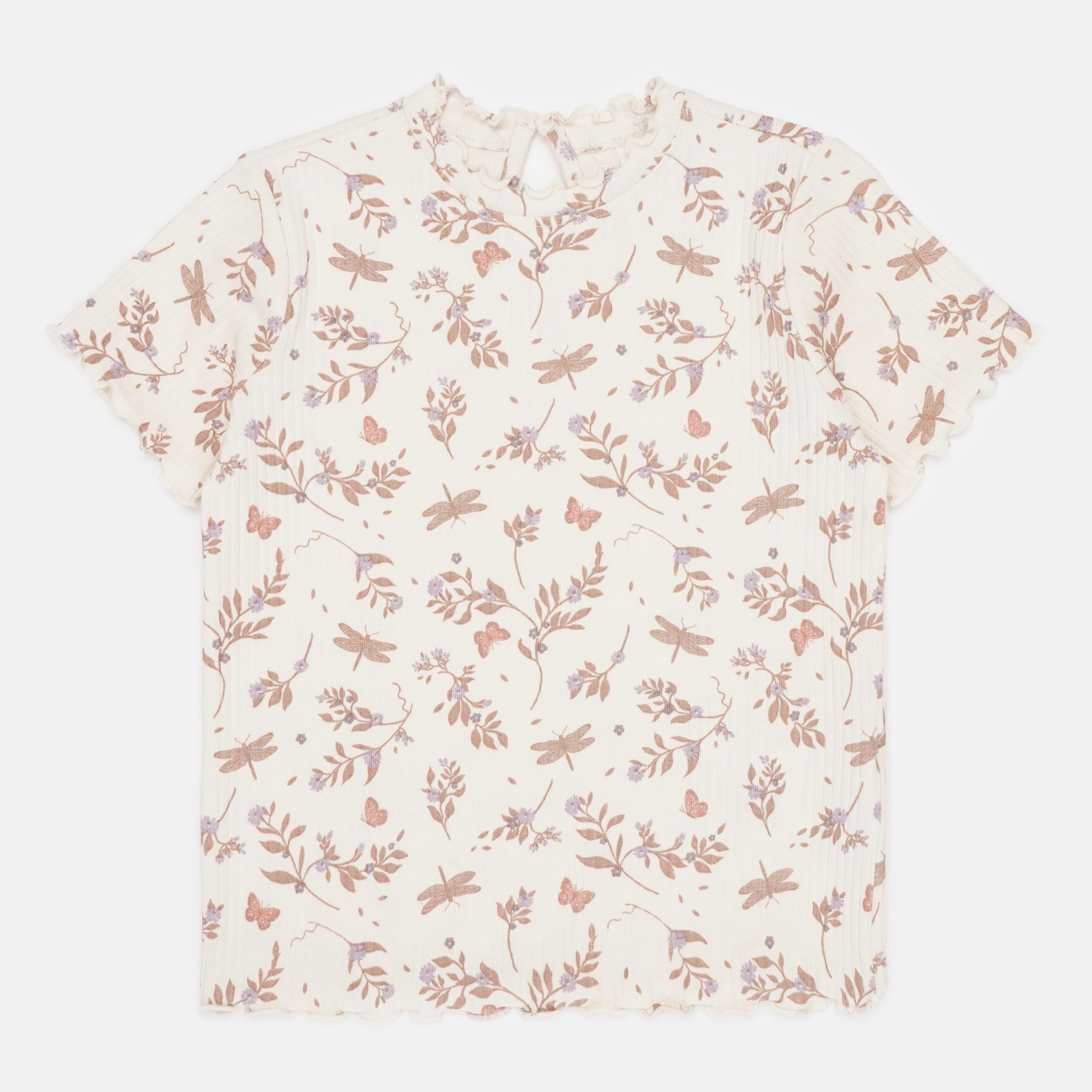 Футболка H&M 98 см Молочний (X161010353871)