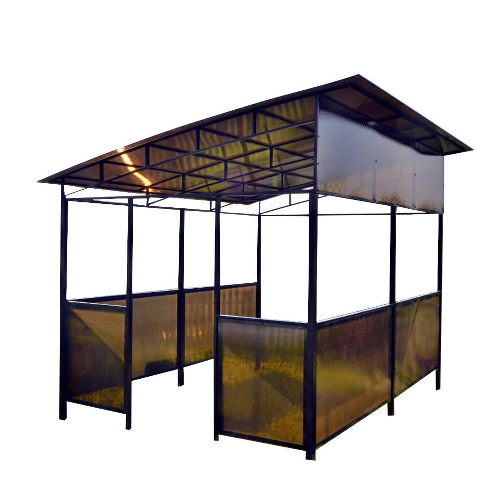 Металева альтанка Мадрид розбірна 4x3 м (Б1-ПК16)