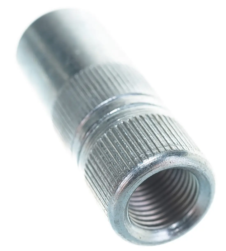 Муфта на шприц для смазки лепестковая Groz SLIM-LINE 690 бар резьба М10х1,0 (43591) Муфта на шприц для смазки лепестковая Groz SLIM-LINE 690 бар резьба М10х1,0 (43591)