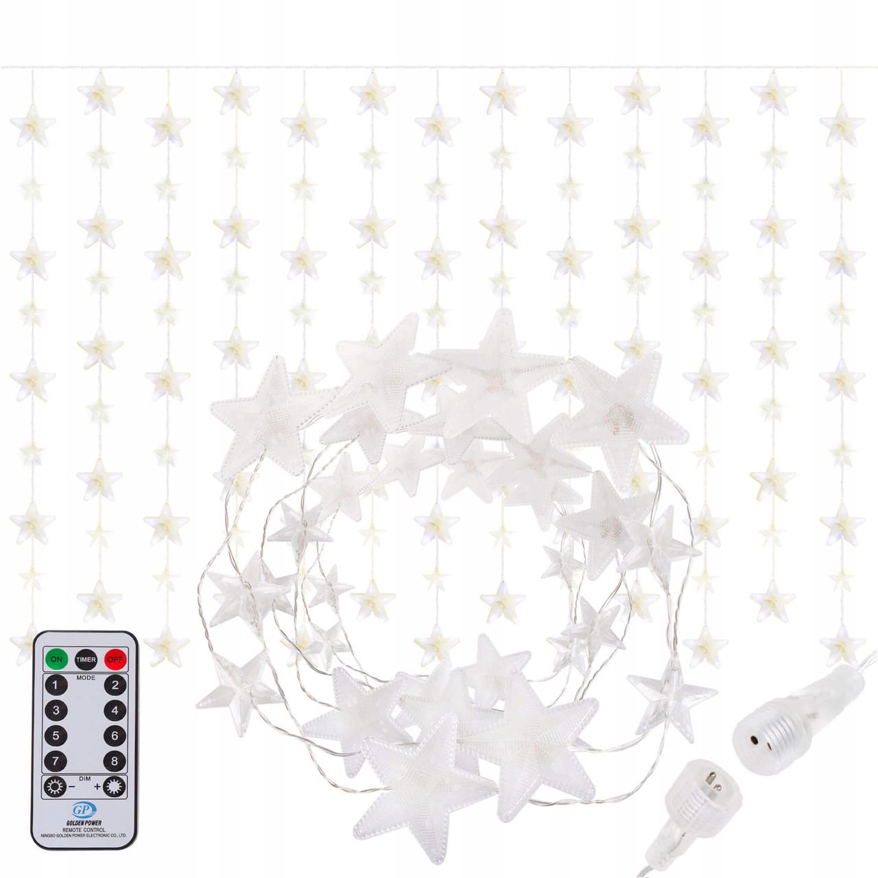 Гірлянда-бахрома вулична Springos Pilot 2 м 136 led Warm White (CL4007 s-vida L) - фото 2 Гірлянда-бахрома вулична Springos Pilot 2 м 136 led Warm White (CL4007 s-vida L) - фото 2