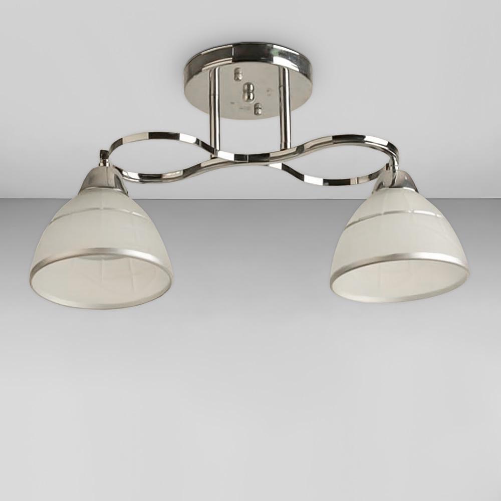Люстра потолочная Light House SRS-18935/2 Хром/Белый