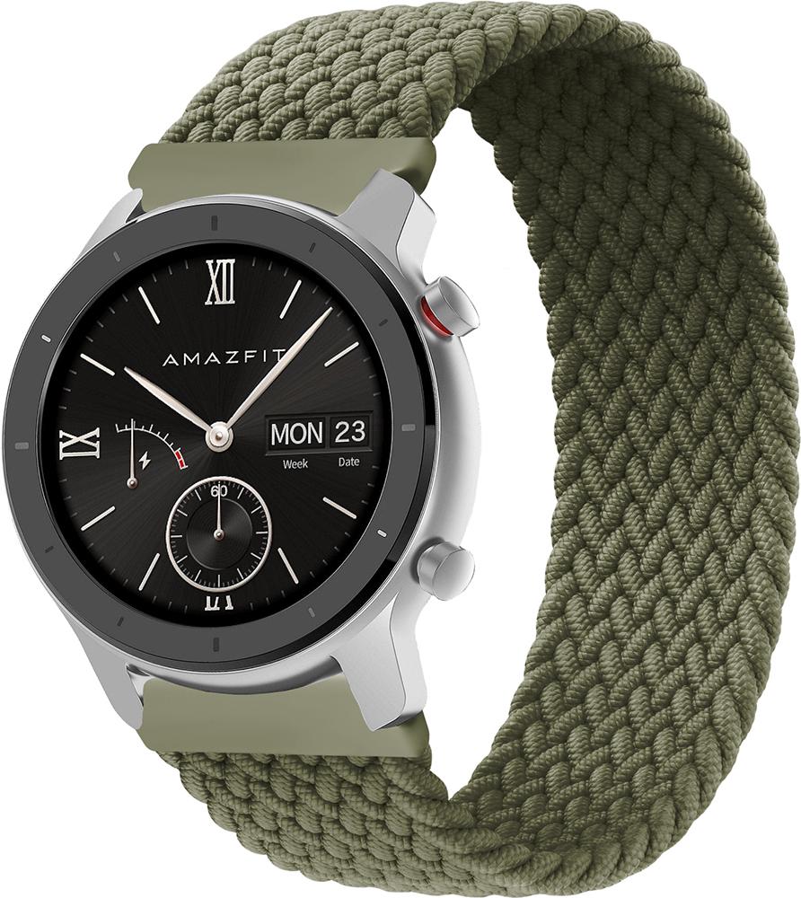 Ремешок Solo Loop для Amazfit GTR 42 мм (135 мм) Khaki (20948)