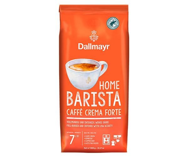 Кофе жареный в зернах Dallmayr Home Barista Caffe Crema Forte 1 кг