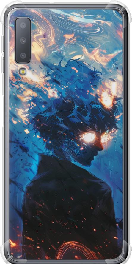 Чехол на Samsung Galaxy A7 (2018) A750F Сатору Годжо (6129sp-1582-42517)