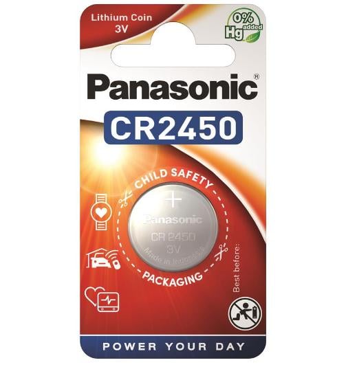 Батарейка Panasonic CR2430 Lithium CR-2430EL/1B 3V (11401521)