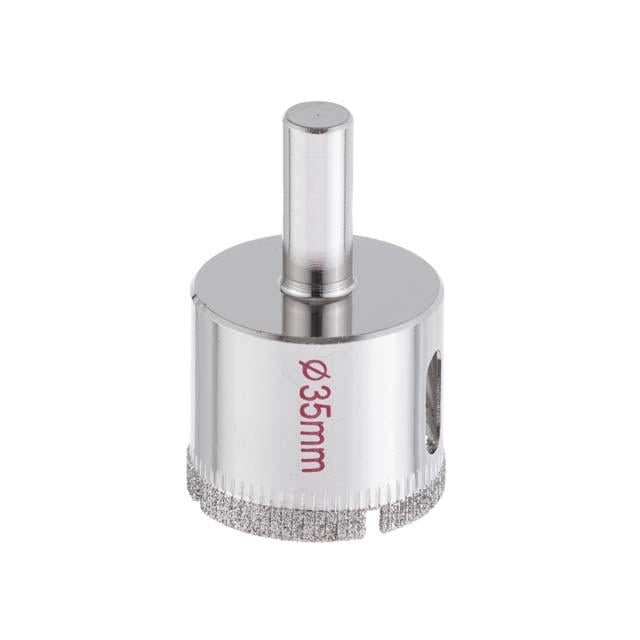 Сверло алмазное трубчатое Intertool SD-0361 по стеклу и керамике 35 мм (12130090)